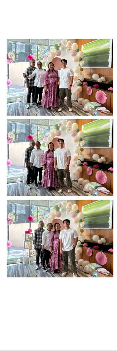 Baby shower photo booth capture — April 2026, image 10